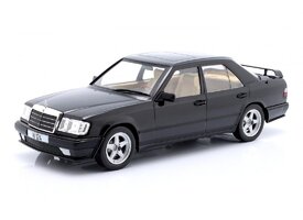 Mercedes W124 Tuning, metallic-schwarz, 1986